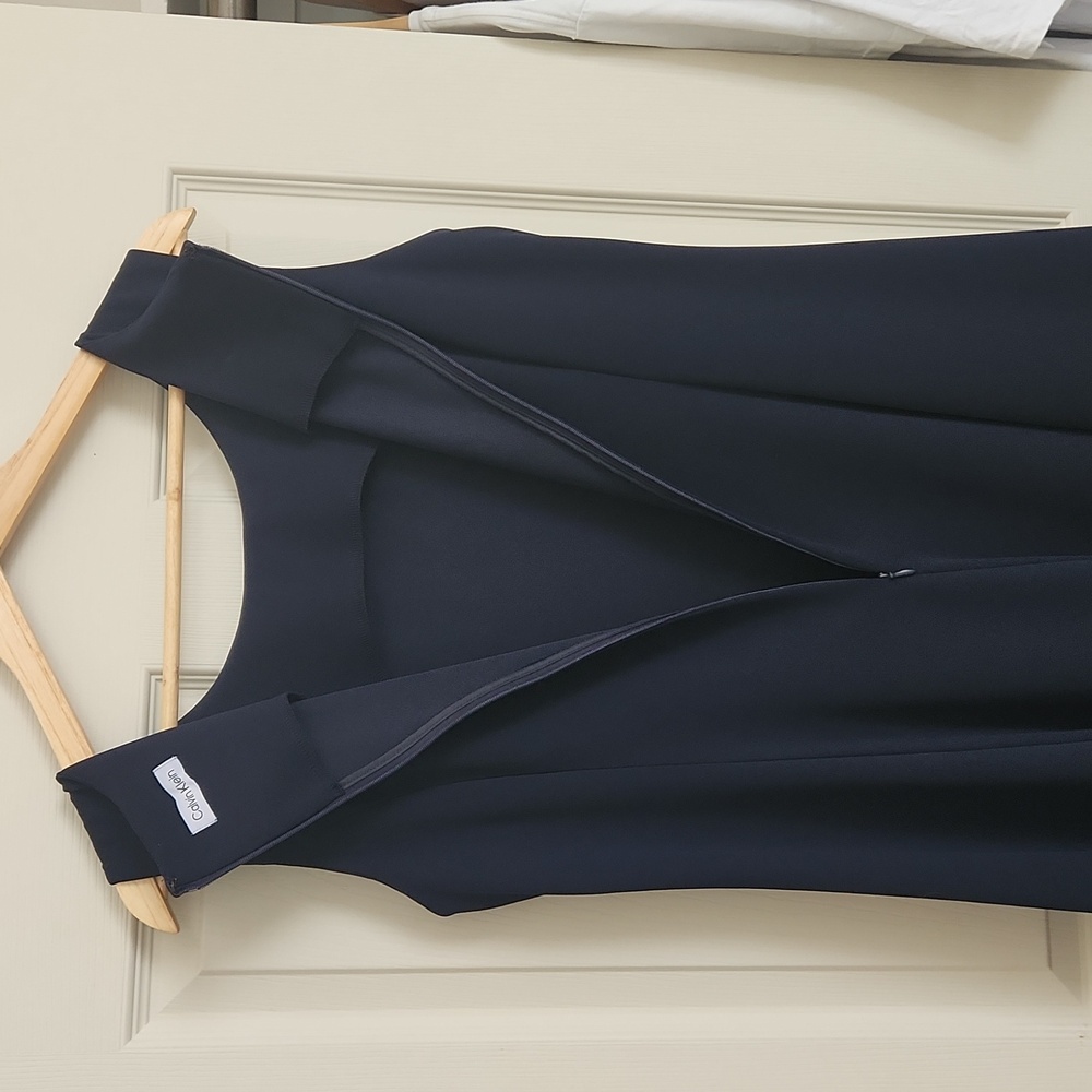 Calvin Klein Navy Blue Dress Size 14 - Picture 6 of 12